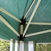 Load image into Gallery viewer, Kingfisher Pop Up Gazebo Party Event Tent 3 x 3m Green &amp; White Steel Frame