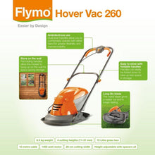 Load image into Gallery viewer, Flymo Hover Vac 260 Electric Hover Lawn Mower