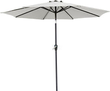 Load image into Gallery viewer, 3m Garden Parasol Sun Shade Canopy Patio Outdoor Umbrella - NATURAL