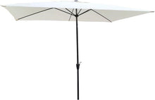 Load image into Gallery viewer, 3x2m Garden Parasol Sun Shade Canopy Patio Outdoor Umbrella - NATURAL