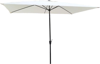 3x2m Garden Parasol Sun Shade Canopy Patio Outdoor Umbrella - NATURAL