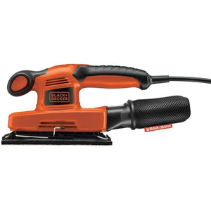 Black & Decker 1/3 Sheet Orbital Electric Sander inc Case and Sheets KA320EKA-GB