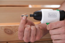 Load image into Gallery viewer, B&amp;D Black+Decker Cordless Screwdriver Reviva 3.6V Li-ion 1.5Ah REVSD4C