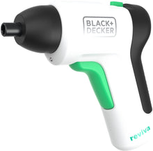 Load image into Gallery viewer, B&amp;D Black+Decker Cordless Screwdriver Reviva 3.6V Li-ion 1.5Ah REVSD4C