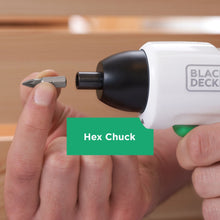 Load image into Gallery viewer, B&amp;D Black+Decker Cordless Screwdriver Reviva 3.6V Li-ion 1.5Ah REVSD4C