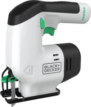 Load image into Gallery viewer, New Black+Decker Reviva Cordless Jigsaw 12V 1.5Ah Integral Battery REVJ12C-GB
