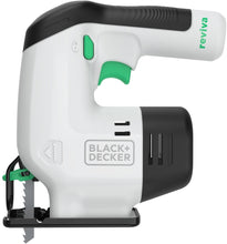 Load image into Gallery viewer, New Black+Decker Reviva Cordless Jigsaw 12V 1.5Ah Integral Battery REVJ12C-GB