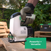 Load image into Gallery viewer, New Black+Decker Reviva Cordless Jigsaw 12V 1.5Ah Integral Battery REVJ12C-GB