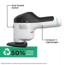 Load image into Gallery viewer, Black+Decker Reviva Cordless Detail Sander + 10 Sanding Sheets
