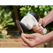 Load image into Gallery viewer, Black+Decker Reviva Cordless Detail Sander + 10 Sanding Sheets