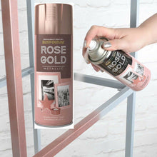 Load image into Gallery viewer, New Rust-Oleum 400ml Metallic Finish Spray Paint in Metallic Rose Gold