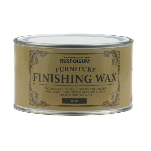 400ml Rust-Oleum Furniture Dark Finishing Wax Chalky Chalk Vintage Shabby Chic