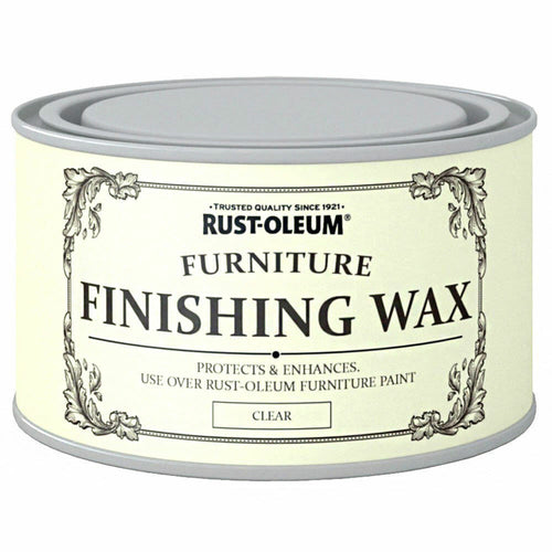 400ml Rust-Oleum Furniture Finishing Clear Wax / colourless wax Protect Wood