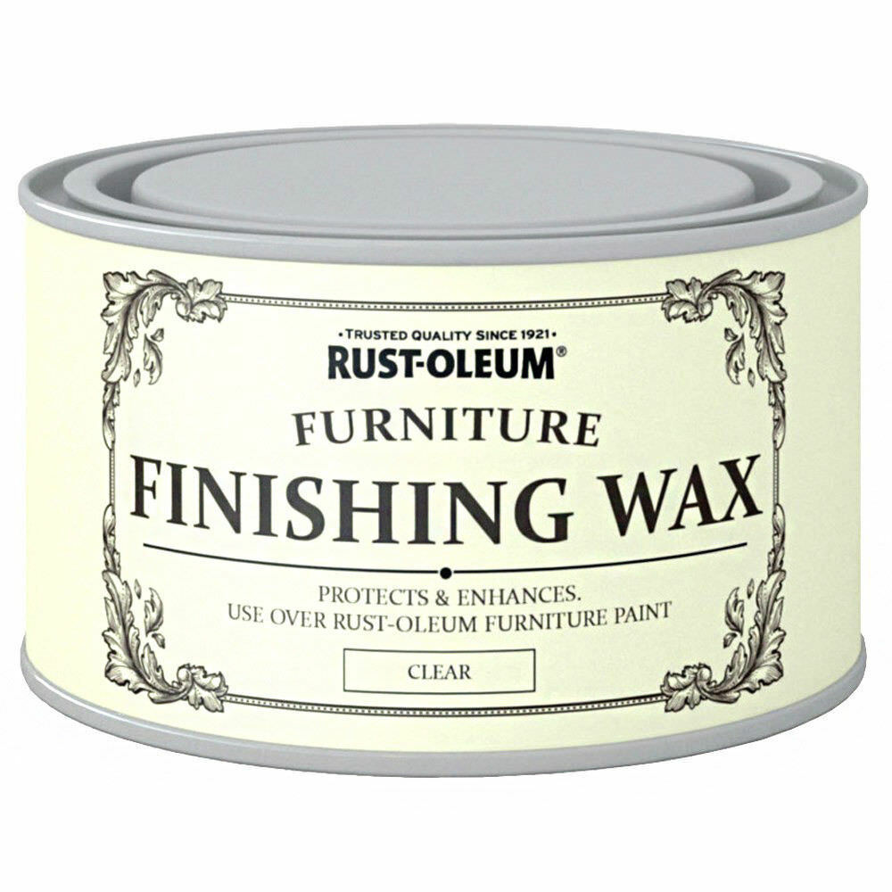 400ml Rust-Oleum Furniture Finishing Clear Wax / colourless wax Protect Wood