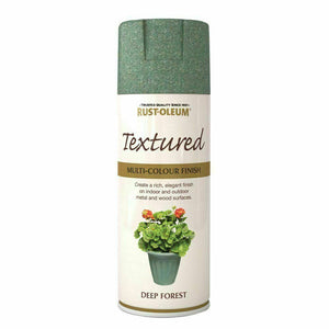 Rust-Oleum Stone Textured Spray Paint in Granite Stone Pebble Bleached Forest ..