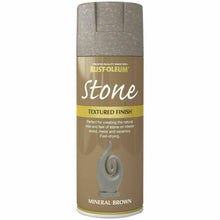 Load image into Gallery viewer, Rust-Oleum Stone Textured Spray Paint in Granite Stone Pebble Bleached Forest ..