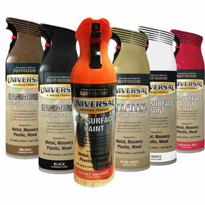 Rust-Oleum Universal All-Surface Spray Paint Metallic / Gloss/ Satin / Hammered